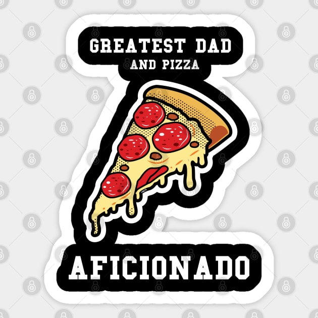 Greatest Dad Pizza Sticker by creative